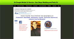 Desktop Screenshot of djdougie.com